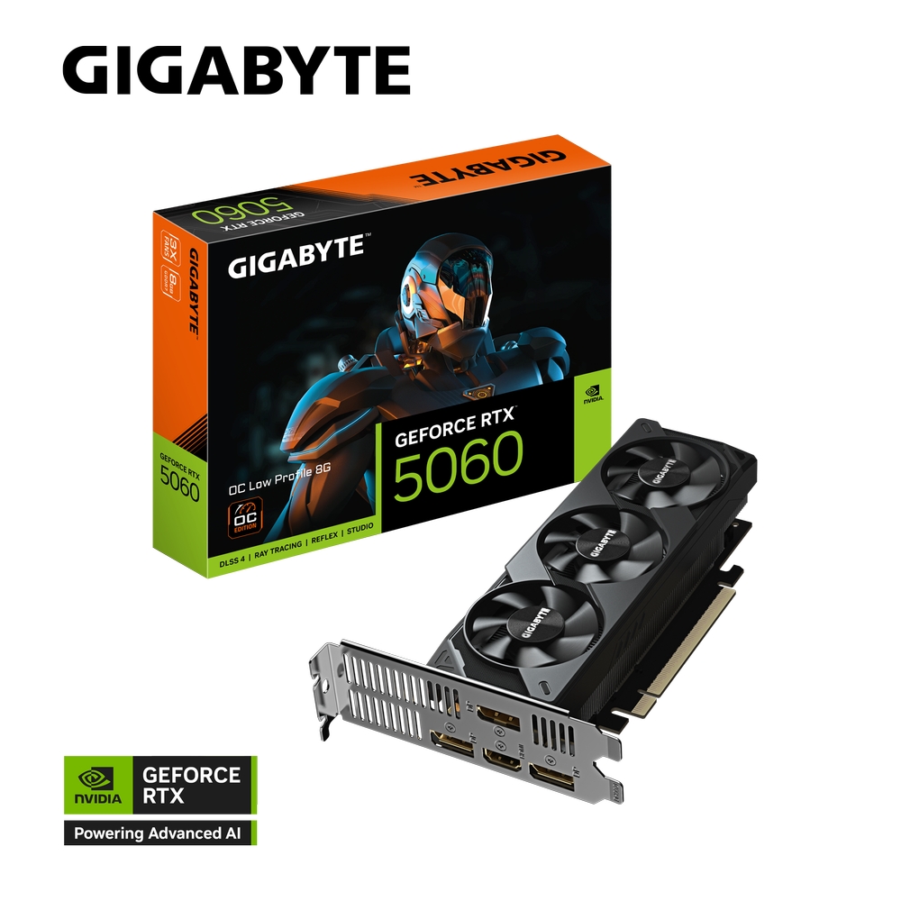 Gigabyte nVidia GeForce RTX 5060 OC low profile 8GB 128bit GV-N5060OC-8GL rev. 1.0 - Slika 8