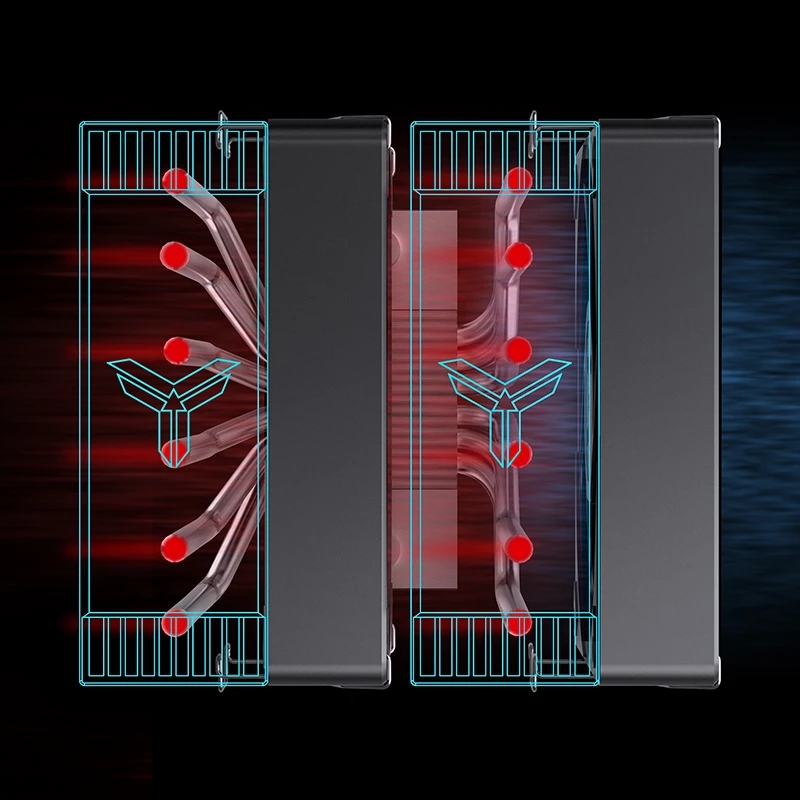 Jonsbo CR-3000E CPU Cooler DualTower 260W TDP - Slika 11