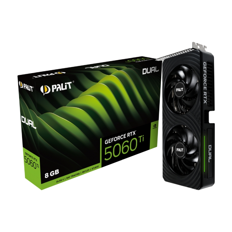 Palit nVidia GeForce RTX 5060 Ti 8GB 128bit RTX5060 Ti Dual