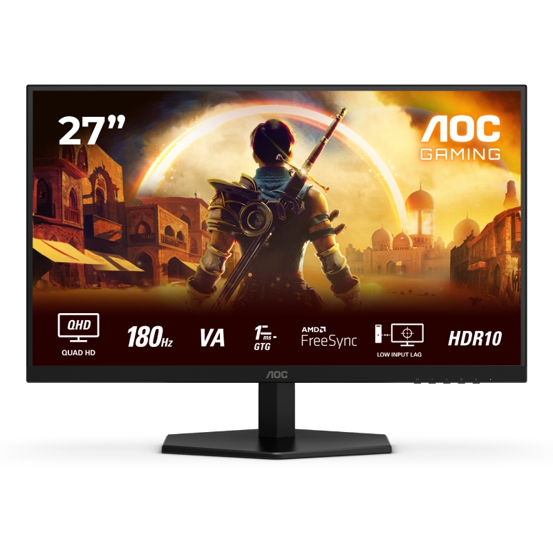 Aoc 27in Q27G42XNE QHD 2560x1440 Fast VA 180 Hz gaming