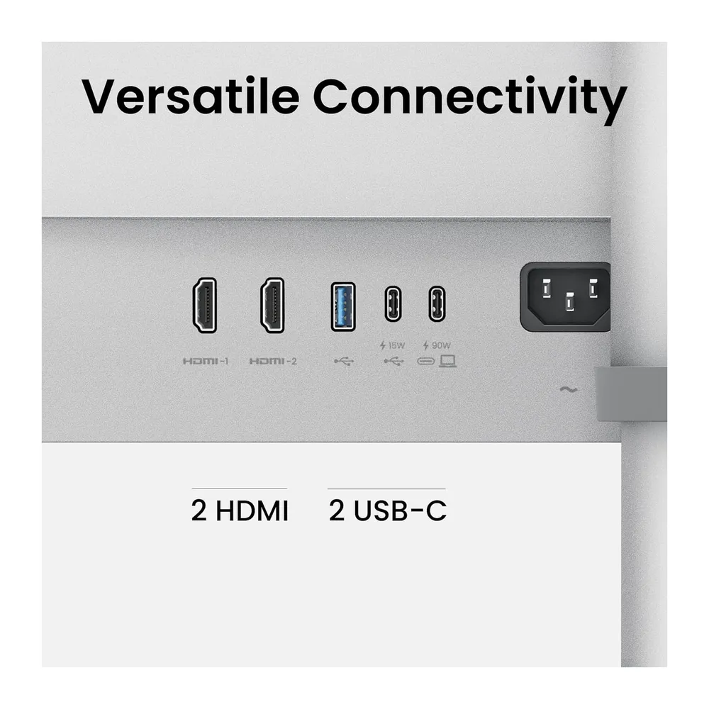 BENQ MOBIUZ MA270U 27in 4K UHD Monitor | IPS Nano Color | MacBook Compatible | Matte Display | Built-in Speakers - Slika 5