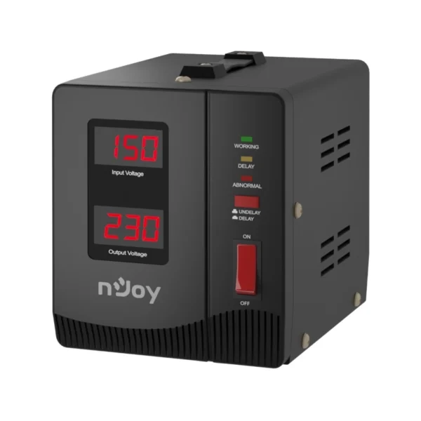 Alternative view of NJOY Alvis AVR 1000VA 600W AVRL-10001AL-CS01B UPS00714