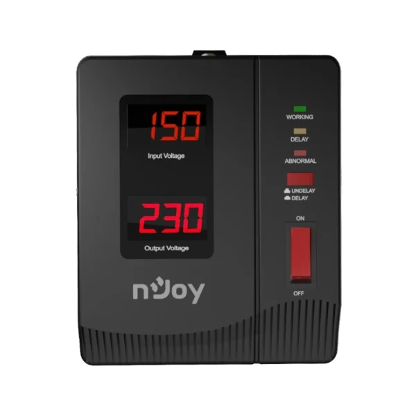 NJOY Alvis AVR 1000VA 600W AVRL-10001AL-CS01B UPS00714