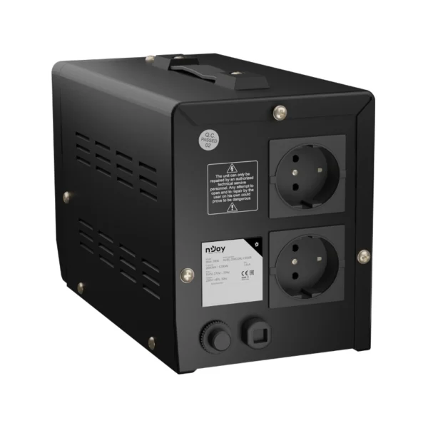 Alternative view of NJOY Alvis AVR 2000VA 1200W AVRL-20002AL-CS01B UPS00715