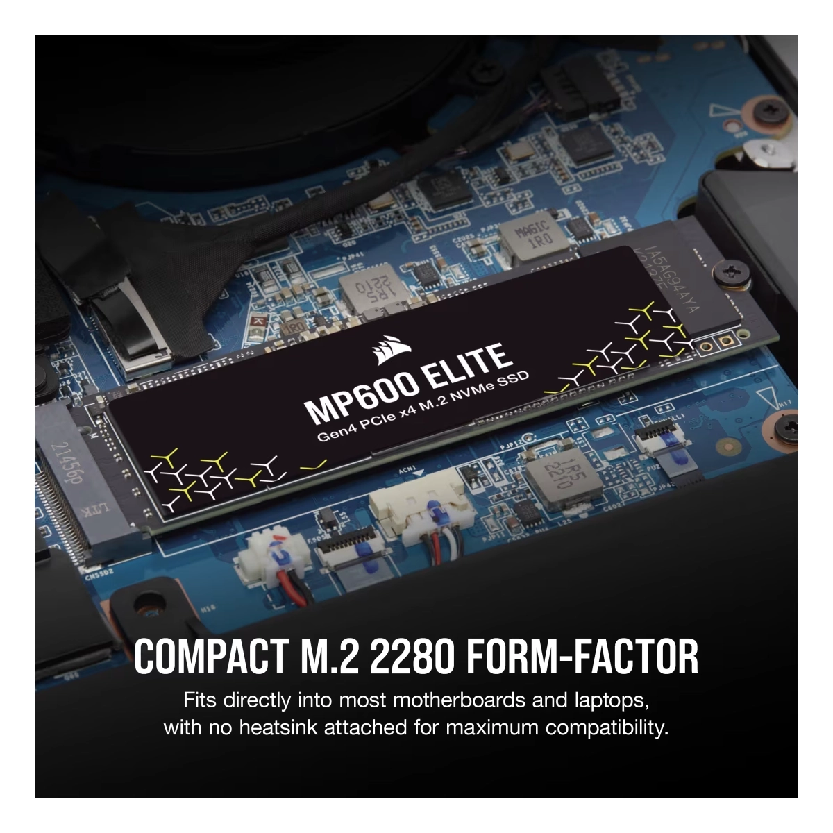 SSD M.2 4TB CORSAIR CSSD-F4000GBMP600ENH MP600 ELITE Gen4x4 6200MBs/7000MBs - Slika 11