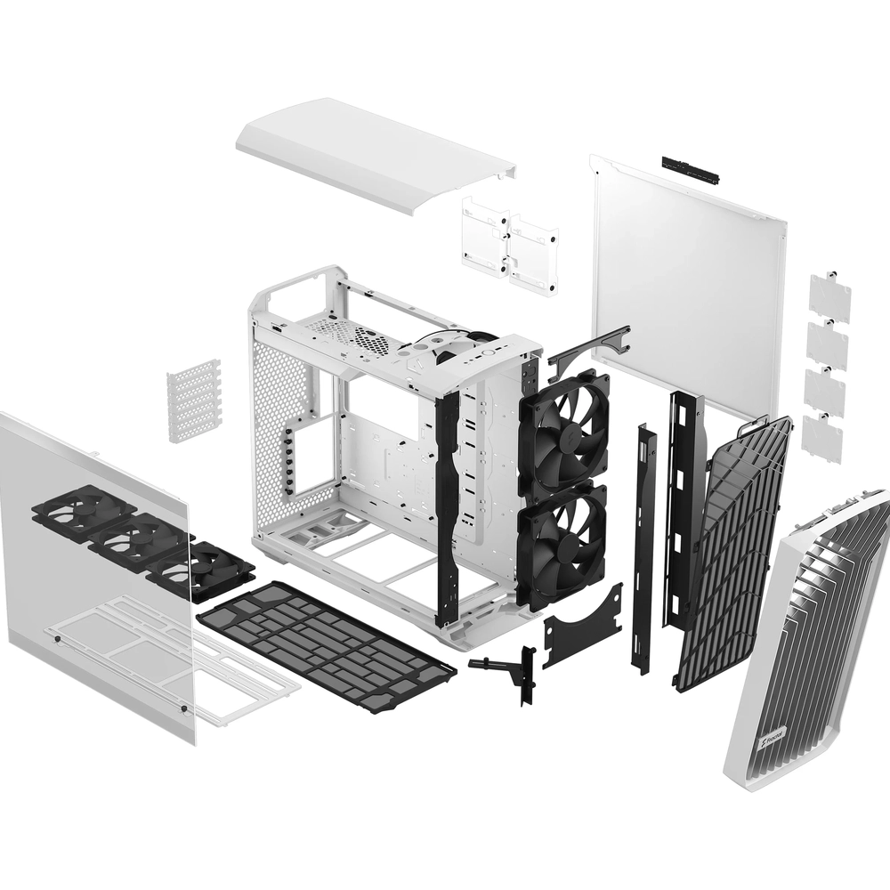 Fractal Design Torrent RGB White TG Clear Tint. FD-C-TOR1A-03 - Slika 5