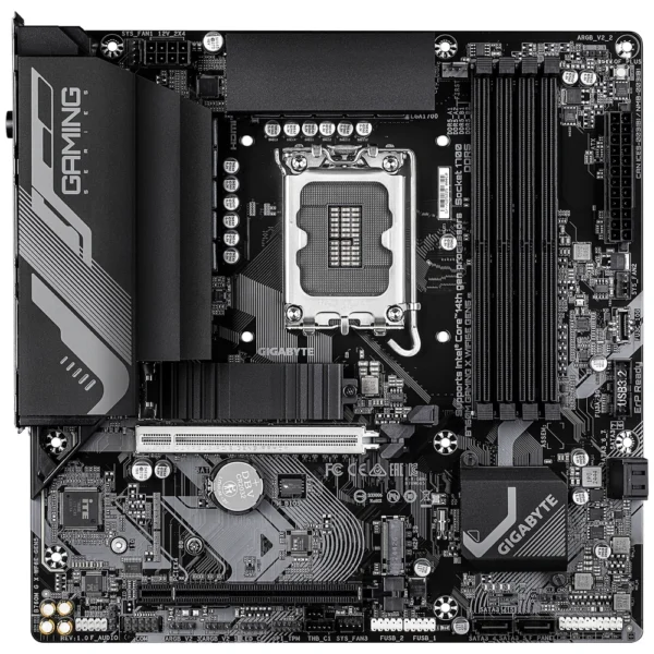 Alternative view of GIGABYTE B760M GAMING X WIFI6E GEN5 - Maticna ploca za INTEL LGA 1700
