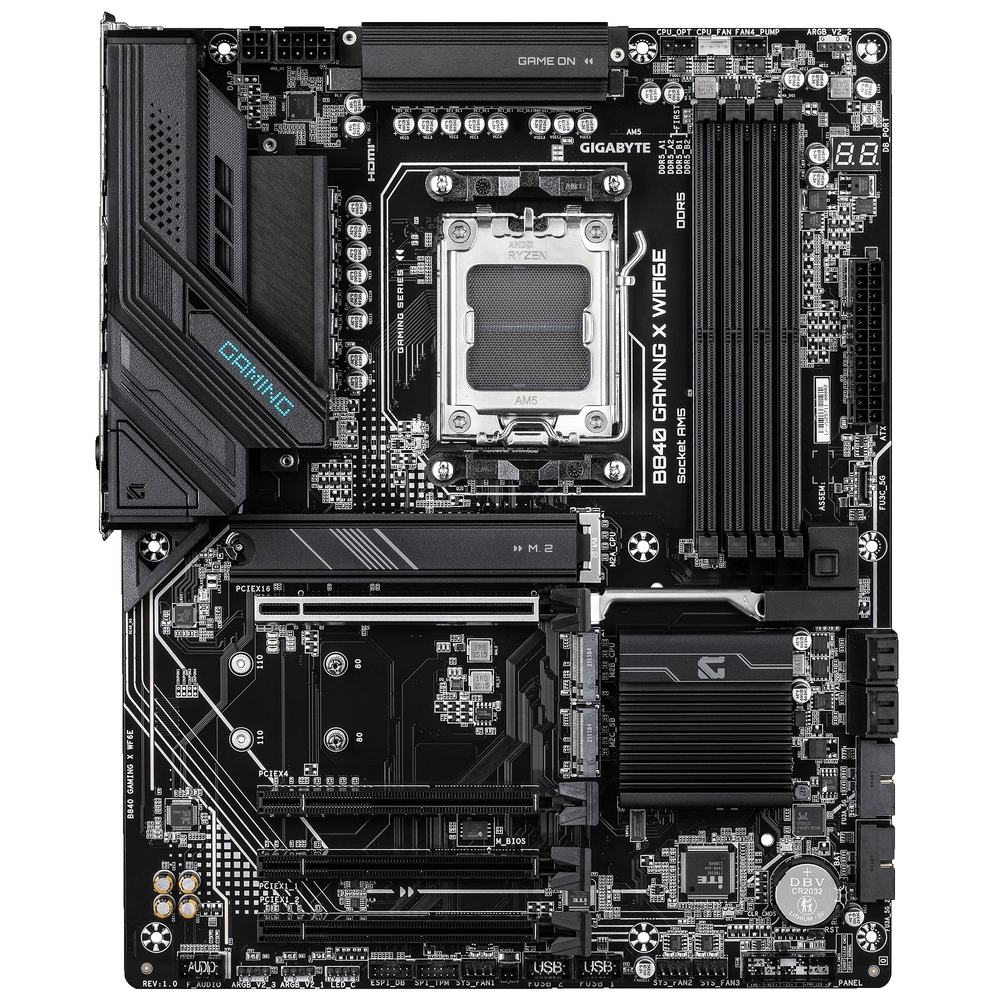 GIGABYTE B840 GAMING X WIFI6E rev. 1.x - Maticna ploca za AMD AM5 - Slika 2