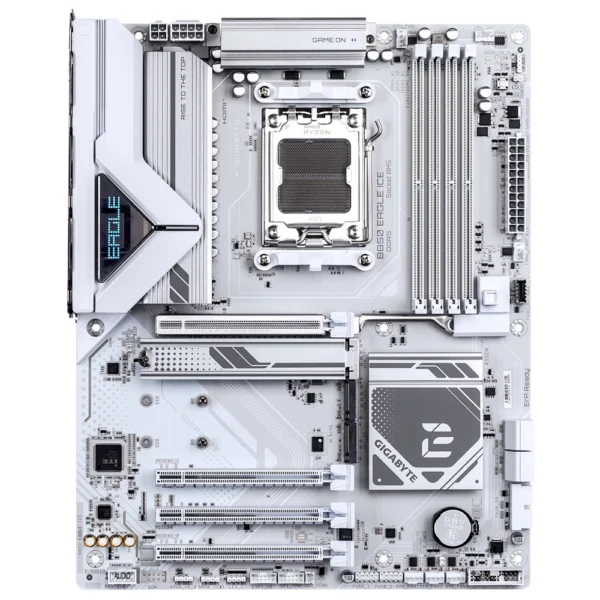 Alternative view of GIGABYTE B850 EAGLE ICE rev. 1.x - Maticna ploca za AMD AM5