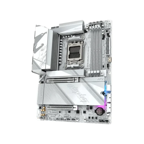 Alternative view of GIGABYTE X870 A ELITE X ICE rev. 1.0 - Maticna ploca za AMD AM5