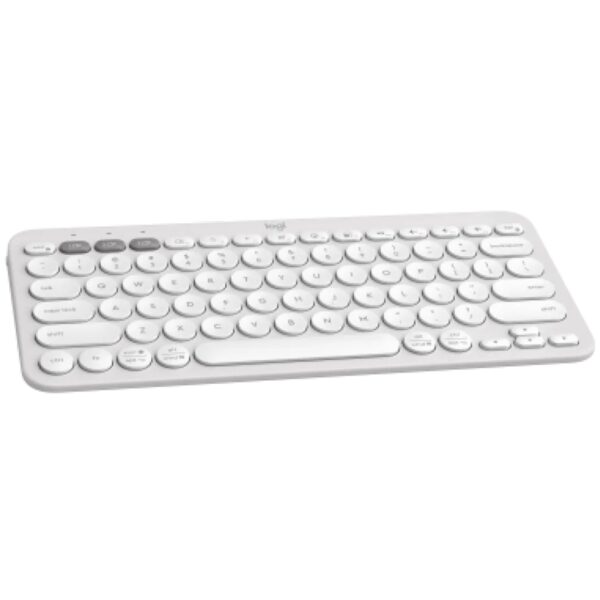 LOGITECH K380s Bluetooth Pebble Keys 2 US bela