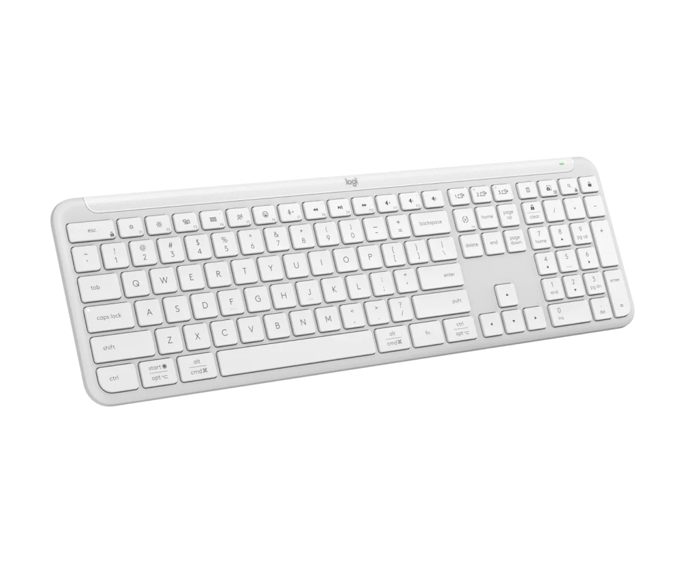 LOGITECH K950 Wireless White US bela - Slika 2
