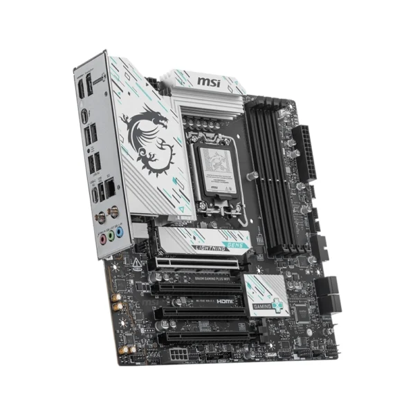 Alternative view of MSI B860M GAMING PLUS WIFI - Maticna ploca za INTEL LGA 1851