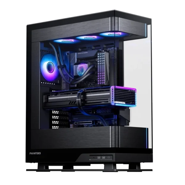 PHANTEKS Evolv X2 Mid-Tower E-ATX, Tempered Glass, DRGB – Black