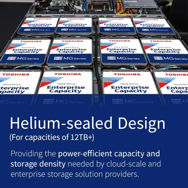 Alternative view of TOSHIBA 14TB MG07ACP14TE 3.5in SATA III 256MB 7.200rpm