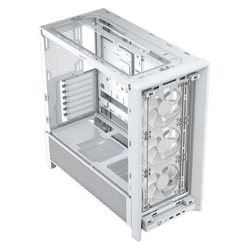 CORSAIR FRAME 4000D Mid-Tower/ATX/staklo/bez napajanj/bela/CC-9011291-WW - Slika 3