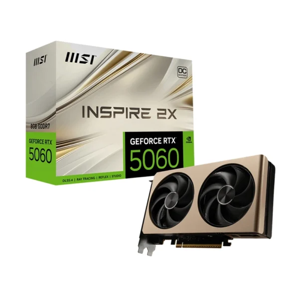 MSI GeForce RTX 5060 8G INSPIRE 2X OC
