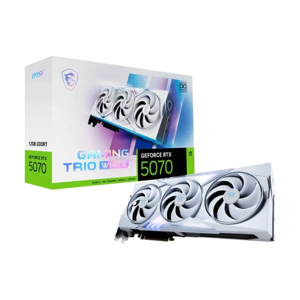 MSI GeForce RTX 5070 GAMING TRIO OC WHITE