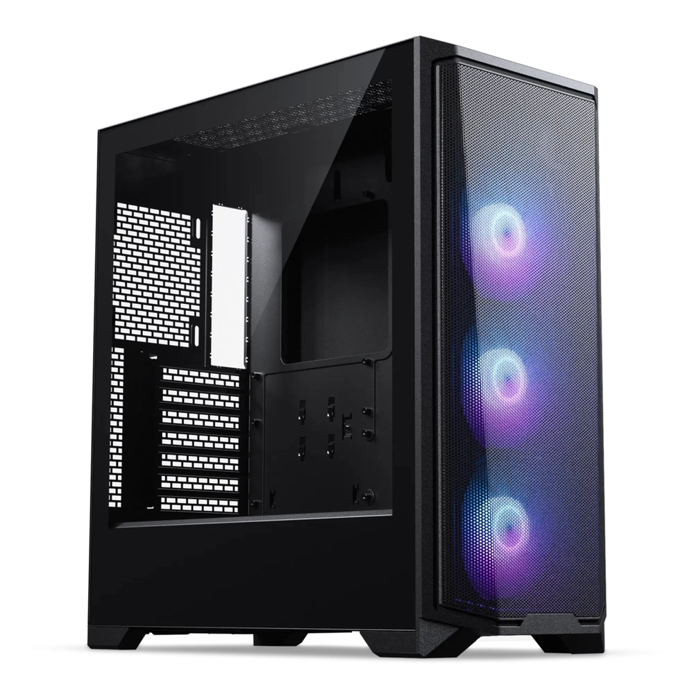 PHANTEKS Eclipse G370A D-RGB 3x 120mm,Glass, Crno PH-EC370A_DBK01 - Slika 5
