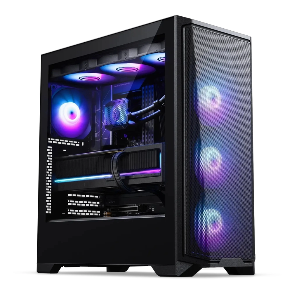 PHANTEKS Eclipse G370A D-RGB 3x 120mm,Glass, Crno PH-EC370A_DBK01 - Slika 6