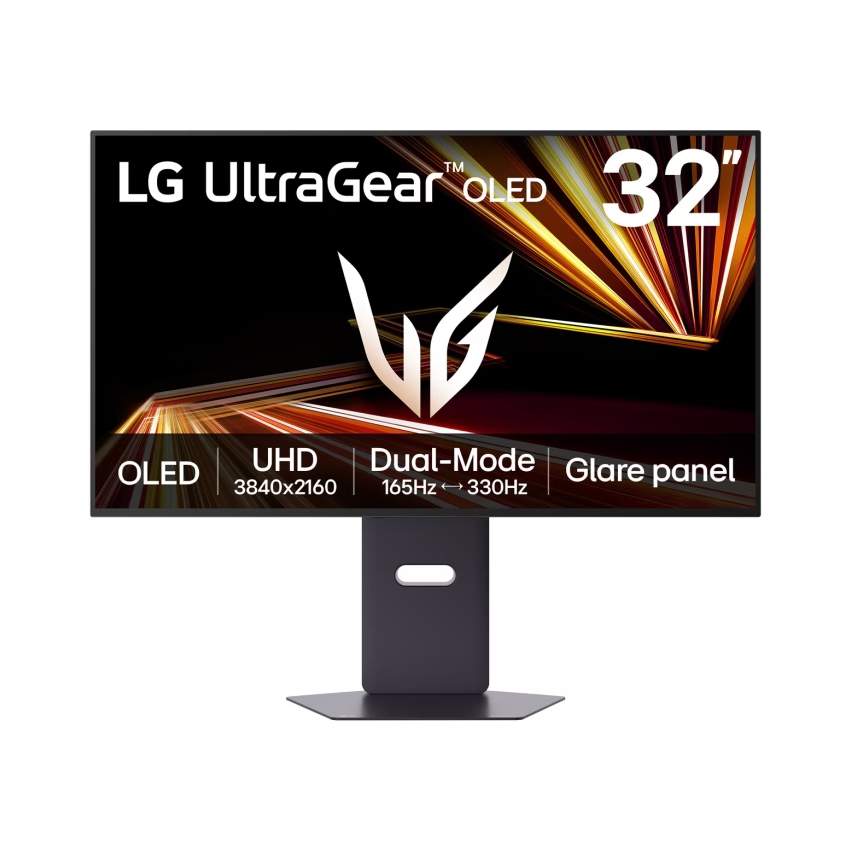 LG 31.5in 32GX850A-B UltraGear GX8 OLED 4K UHD 3840×2160 165Hz Gaming, 0.03ms, Black