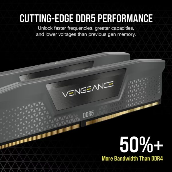 Alternative view of CORSAIR VENGEANCE DDR5 32GB (2x16GB) 6000MT/s CL38 CMK32GX5M2B6000Z38