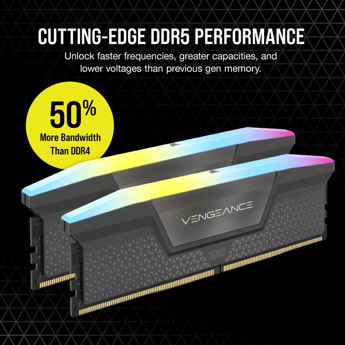 CORSAIR Vengeance DDR5 16GB (2x8GB) 6000MHz CMH16GX5M2E6000Z36 RGB EXPO - Slika 2