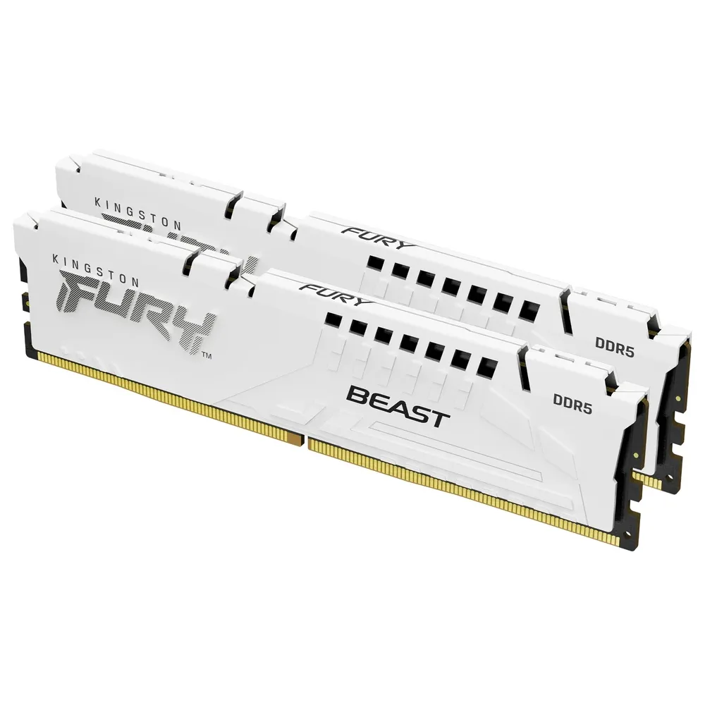 KINGSTON DDR5 64GB (2x32GB) 5600MHz KF556C40BWK2-64 Fury Beast White - Slika 3
