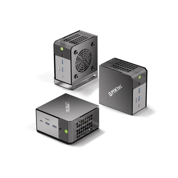 Alternative view of Mini PC GMKTec EVO-X1 Ryzen AI HX 370 12C/24T 36MB 5.1GHz ,32GB DDR5X, 1TB M.2, GPU R890M 60854