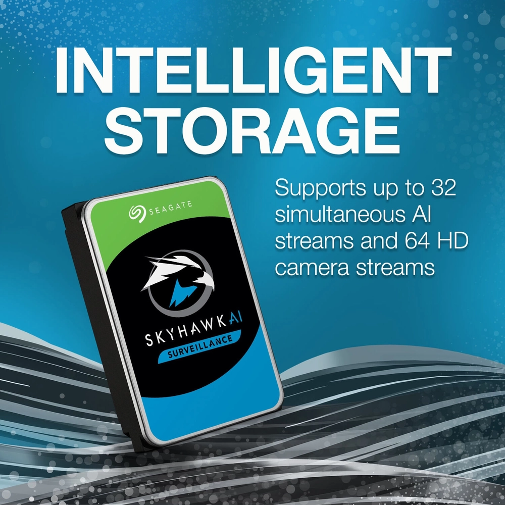 SEAGATE 16TB ST16000VE005 SkyHawk 3.5in SATA III 512MB - Slika 2