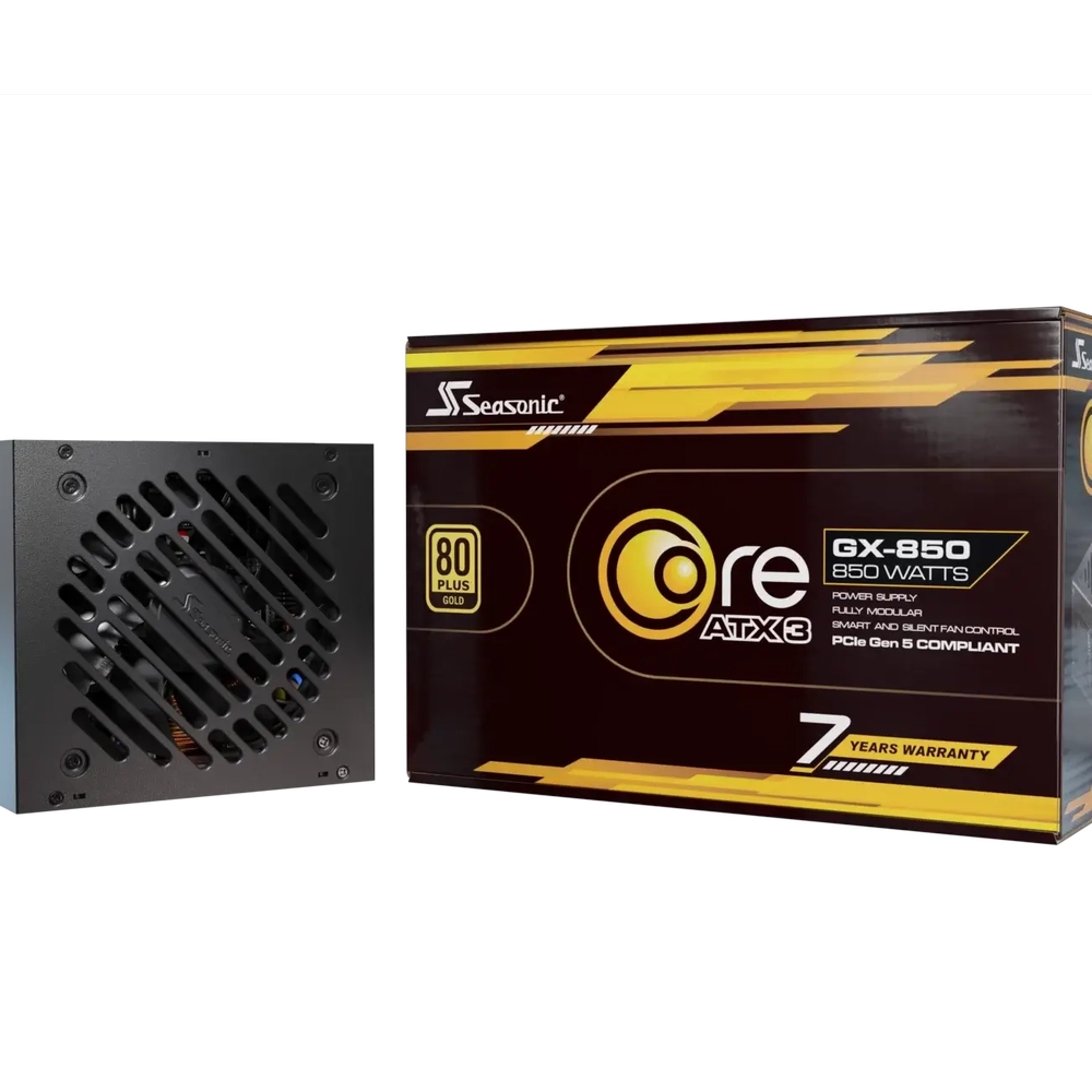 SEASONIC 850W Core GC-850 80+ GOLD, SRP-CGC851-A5A32SF
