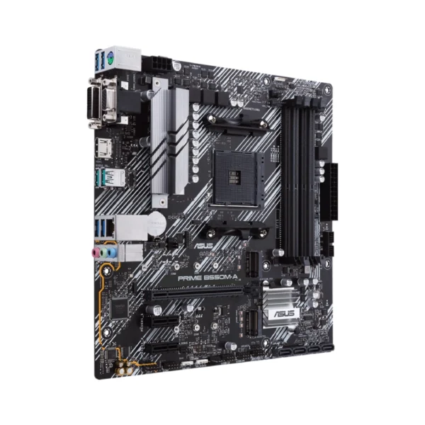 Alternative view of ASUS PRIME B550M-A/CSM Maticna ploca za AMD AM4