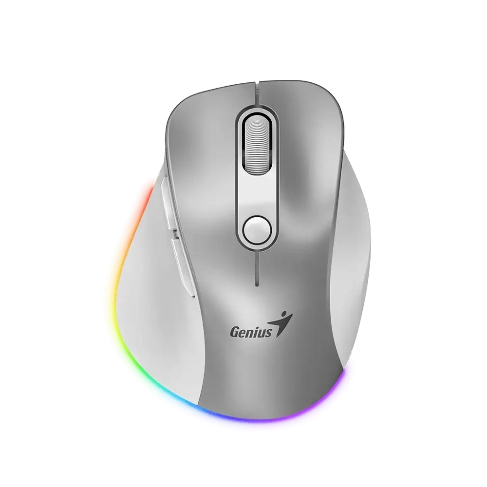GENIUS Ergo 9000S Pro Silver USB sivi