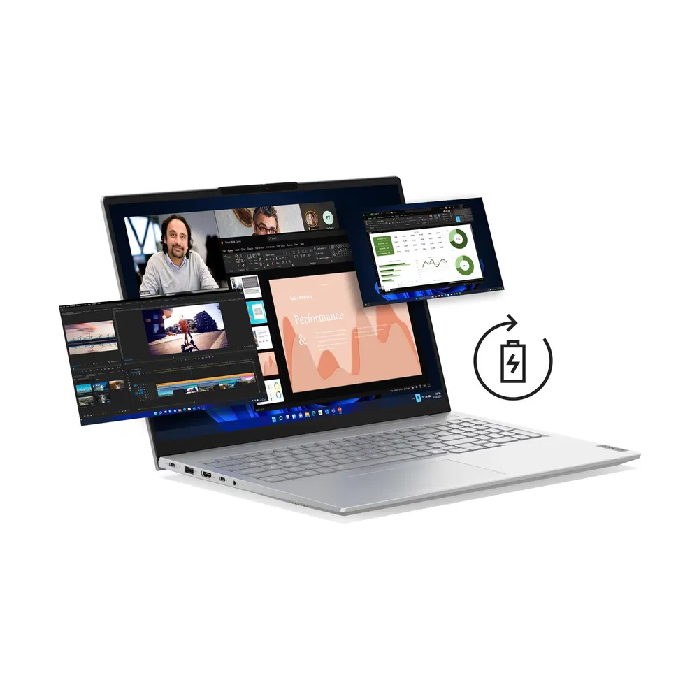 Lenovo ThinkBook 21SK00A2YA 16 G8 IAL Core Ultra 7 255H (16C/16T/24MB), 2x 16GB DDR5 , SSD 1TB 16in 1920x1200 IPS - Slika 2