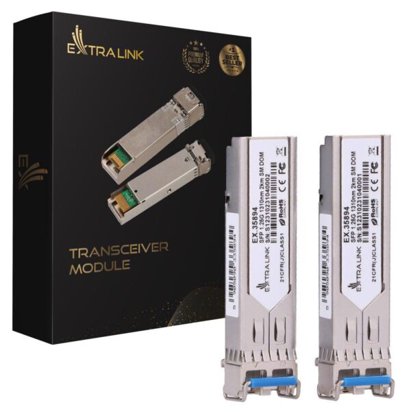 FTTH->Extralink SFP 1.25G, 1310nm, 2km SM cena po komadu