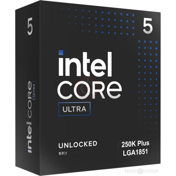 INTEL Core Ultra 5 250K Plus Procesor 18 Core| Nova generacija | AI NPU | 5.3 GHz | LGA 1851